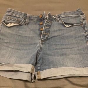 Size 6 jean shorts